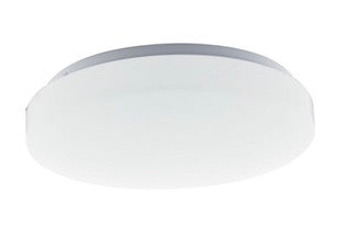 11" ACRYLIC LED FLUSH FIXTURE Satco 11 inch; Acrylic Round; Flush Mounted; LED Light Fixture; CCT Selectable; White Finish; 120V