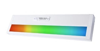 63-552 UNDER CABINET LED RGB 14" SMART - Starfish; RGB and Tunable, White Finish