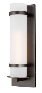 Alban Large One Light Outdoor Wall Lantern Round Includes LED Bulb