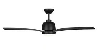 Avila Coastal 54 in. Integrated LED Indoor/Outdoor Ceiling Fan with Light Kit, Remote Control and Reversible Motor