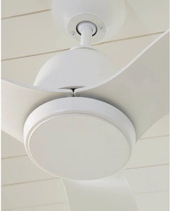 Avila Coastal 54 in. Integrated LED Indoor/Outdoor Ceiling Fan with Light Kit, Remote Control and Reversible Motor
