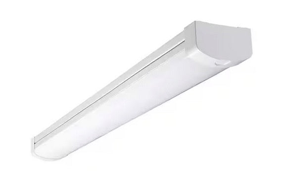 Metalux 4 ft. Selectable CCT and Lumen 5.5 in. Commercial Wrap Light