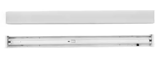 48 in. 4000 Lumens Integrated LED White Emergency Wrap with Battery Back Up