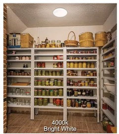 12 in. Round LED Flush Mount Ceiling Light Closet Bathroom Lighting Hallway 120-277 Volt 2700K or 4000K (4-Pack)