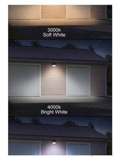 120 Degree 9 in. Bronze Motion Sensing Outdoor Dusk to Dawn LED Security Light Wall Pack 2350 Lumens 3000K 4000K 5000K