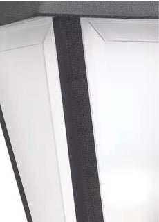 Polycarbonate Outdoor Collection 10.5 in. Wide. Includes 1 9W LED Bulb Shipped Separately