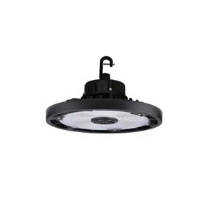 Hoverbay Round Highbay 100W Color Selectable 4000K or 5000K Black Housing Universal Voltage 120 277V