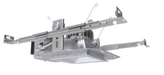 Lithonia LDN4SQ SWITCHABLE 4" OPEN Non-IC New Construction Downlight Square