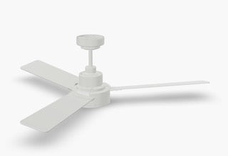 Jovie 52 in. Indoor/Outdoor Matte White or Midnight Black Ceiling Fan with Wall Control and Manual Reversible Motor