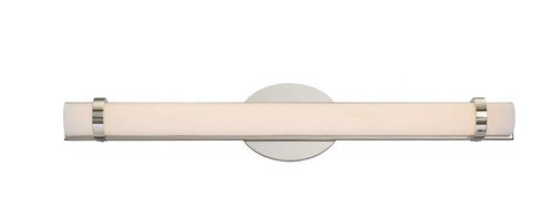 Slice LED Wall or Vanity Sconce, 24", 26W Integrated LED, Polished Nickel Finish
