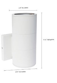 62-1147 1 Light - LED Large Up or Down Sconce -10W - 3000K - White Finish 120-277V