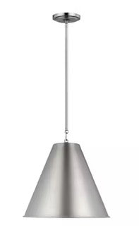 Gordon 1-Light Small Pendant with Steel Shade