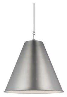 Gordon 1-Light Small Pendant with Steel Shade