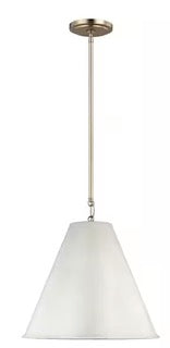 Gordon 1-Light Small Pendant with Steel Shade