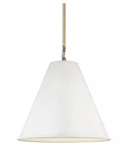 Gordon 1-Light Small Pendant with Steel Shade