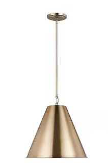 Gordon 1-Light Small Pendant with Steel Shade