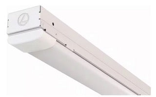 Lithonia Lighting MNSS 8ft. 128-Watt Equivalent Integrated LED White Strip Light Fixture 4000K