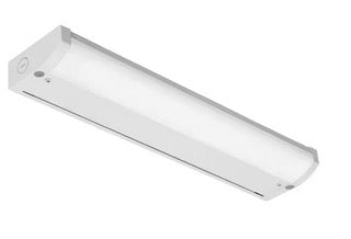 Contractor Select UCES 12/18/24/36 Inch White LED Direct Wire Under Cabinet Light Switchable Color 2700K 3000K 3500K 492 Lumens