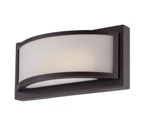 62-314 Mercer - LED Wall Sconce with Frosted Glass - Georgetown Bronze Finish