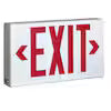 Surelite LPX 1.09 Watt White Integrated LED Exit Sign, Self-Powered